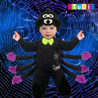 Disfraz de Araña Negra Infantil