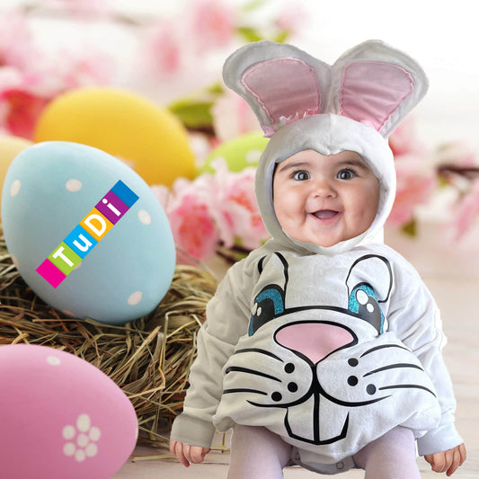Disfraz de Conejita - Disfraz de la Primavera - Disfraces de Coneja Pascua - Disfraces para Bebé y Niñas