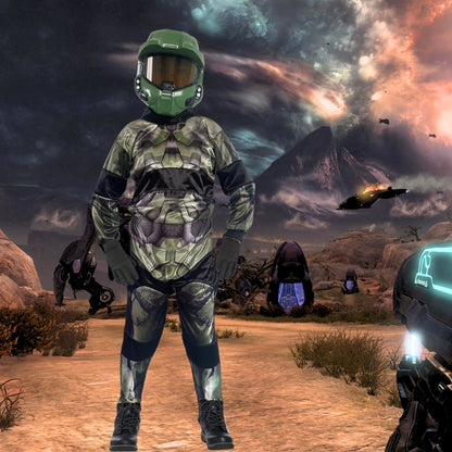 Disfraz Infantil de Guerrero Espacial - Vestuario de Videojuegos Futurista