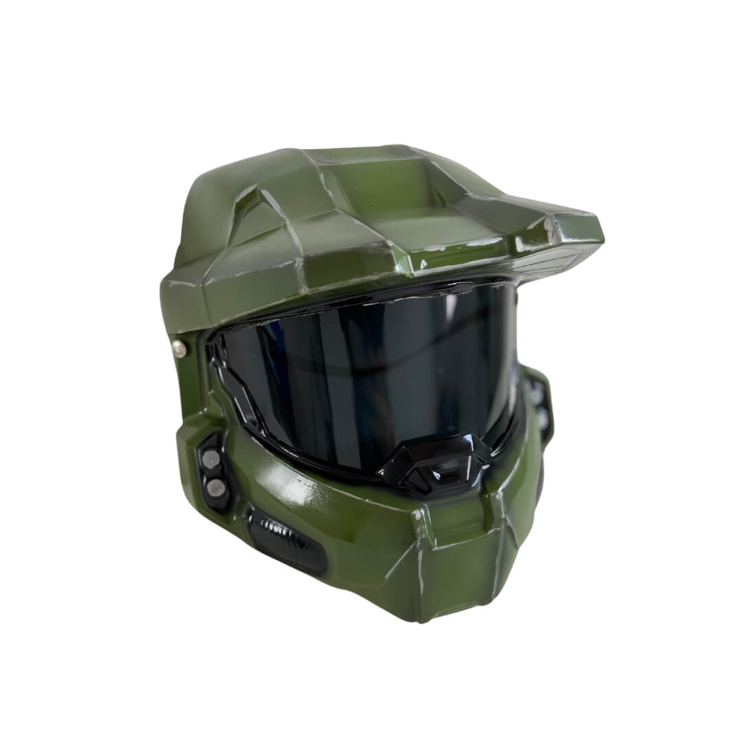 Disfraz de Halo para Niños - Master Chief - Traje Infantil Gamer -Personaje Videojuegos - Traje Futurista - Soldado Espacial