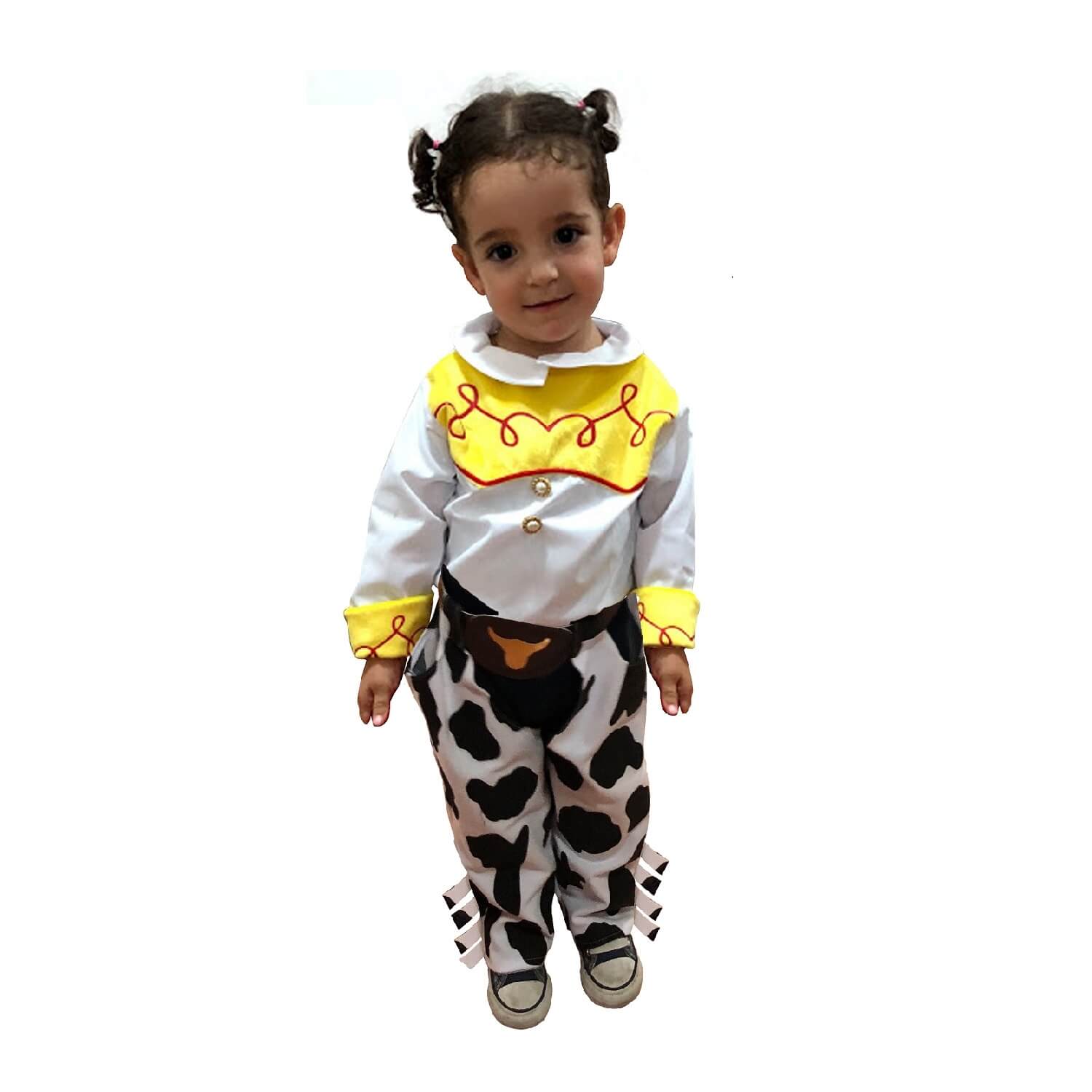 Disfraz Jessie Vaquerita Con Sombrero Toystory - Disfraces Niña - Vestuario Jessi La Vaquera Toy Story - Traje Woody y Jessy - Cosplay Jesi Toys Tory