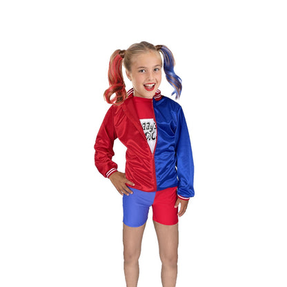 Cosplay - Disfraz de Arlequina - Vestuario de Halloween - Disfraces para Niñas