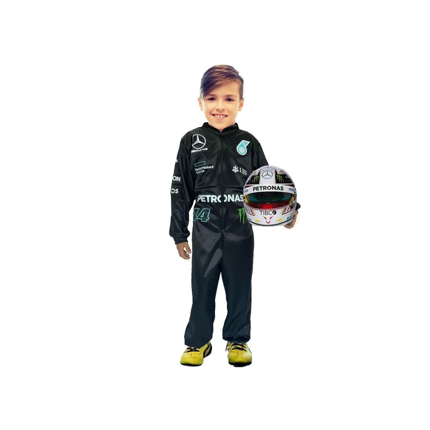Disfraces de Piloto de Carreras - Disfraz de Halloween - Disfraces Formula 1 Mercedes