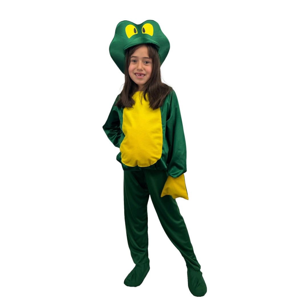 Disfraz De Rana - Traje De Sapito - Vestuario Animales De La Primavera - Disfraces Ranita - Cosplay De Sapo Para Niñas Y Niños - Animalitos Halloween