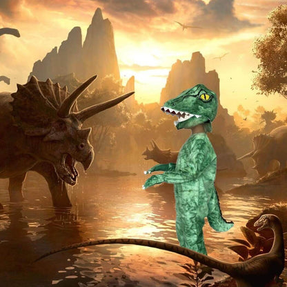 Disfraz de Dinosaurio T-Rex para Niño y Niña