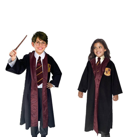 Disfraz Harry Potter - Disfraz de Halloween - Uniforme Gryffindor-  Disfraces para Niñas y Niños