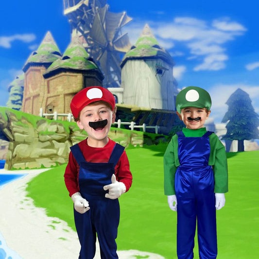 Cosplay Fontanero - Disfraces Mario Luigi - Disfraz Mario Bros