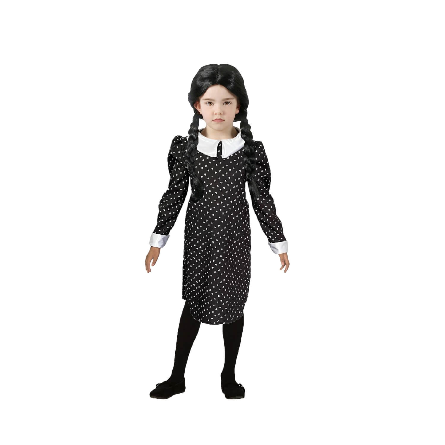 Cosplay de Personajes - Disfraces Locos para Niñas - Vestido de Halloween - Traje de Día de Muertos - Disfraz con Mallas Negras