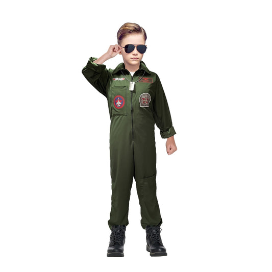 Disfraces de Pilotos de Combate - Disfraz Piloto de Avión - Traje Uniforme