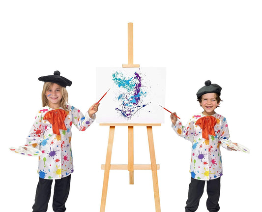 Disfraz Arte - Traje de Pintor - Disfraz Pintor - Disfraces para Niñas y Niños - Disfraces Pintores